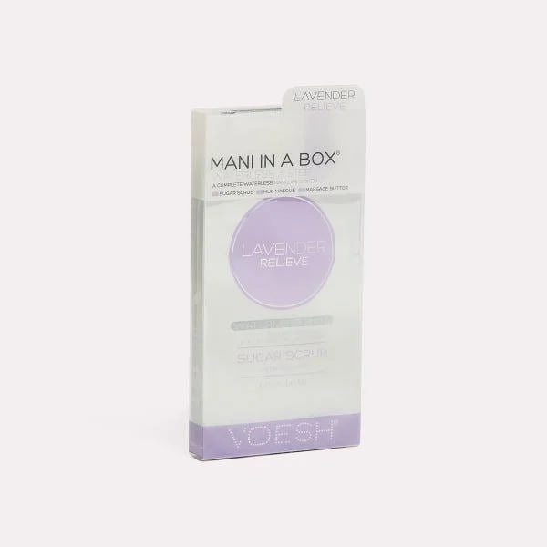 Voesh 3In1 Mani In A Box - Lavender Relieve #VMC127LVR