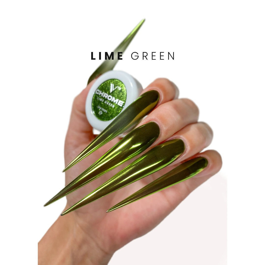 V Beauty Pure Chrome Powder - Lime Green