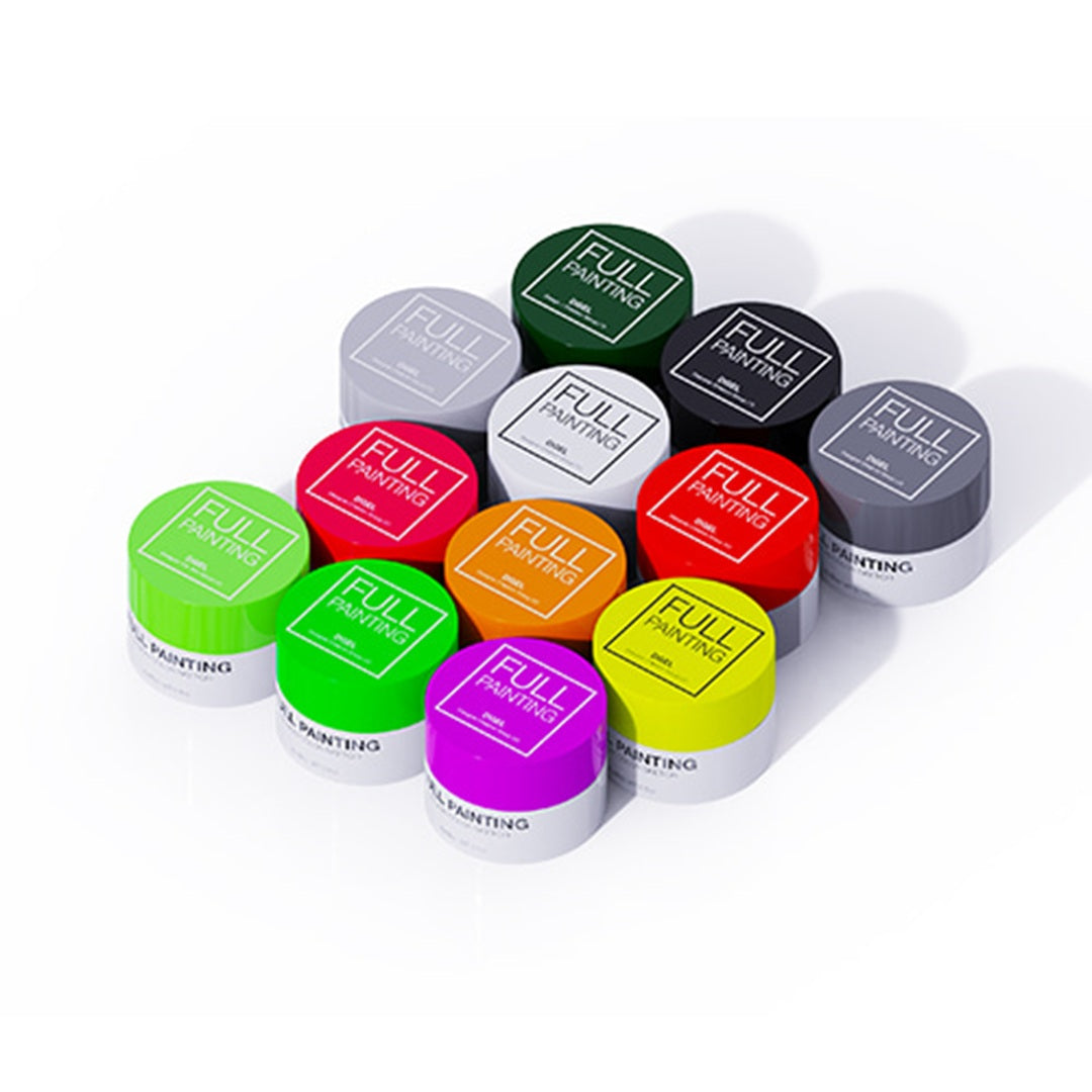 DGEL Full Painting Gel Set D 12Pcs