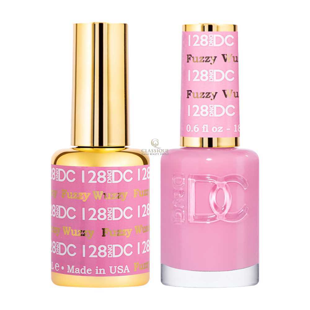 DND Gel Polish and Regular Nail Polish Set - 128 Fuzzy Wuzzy