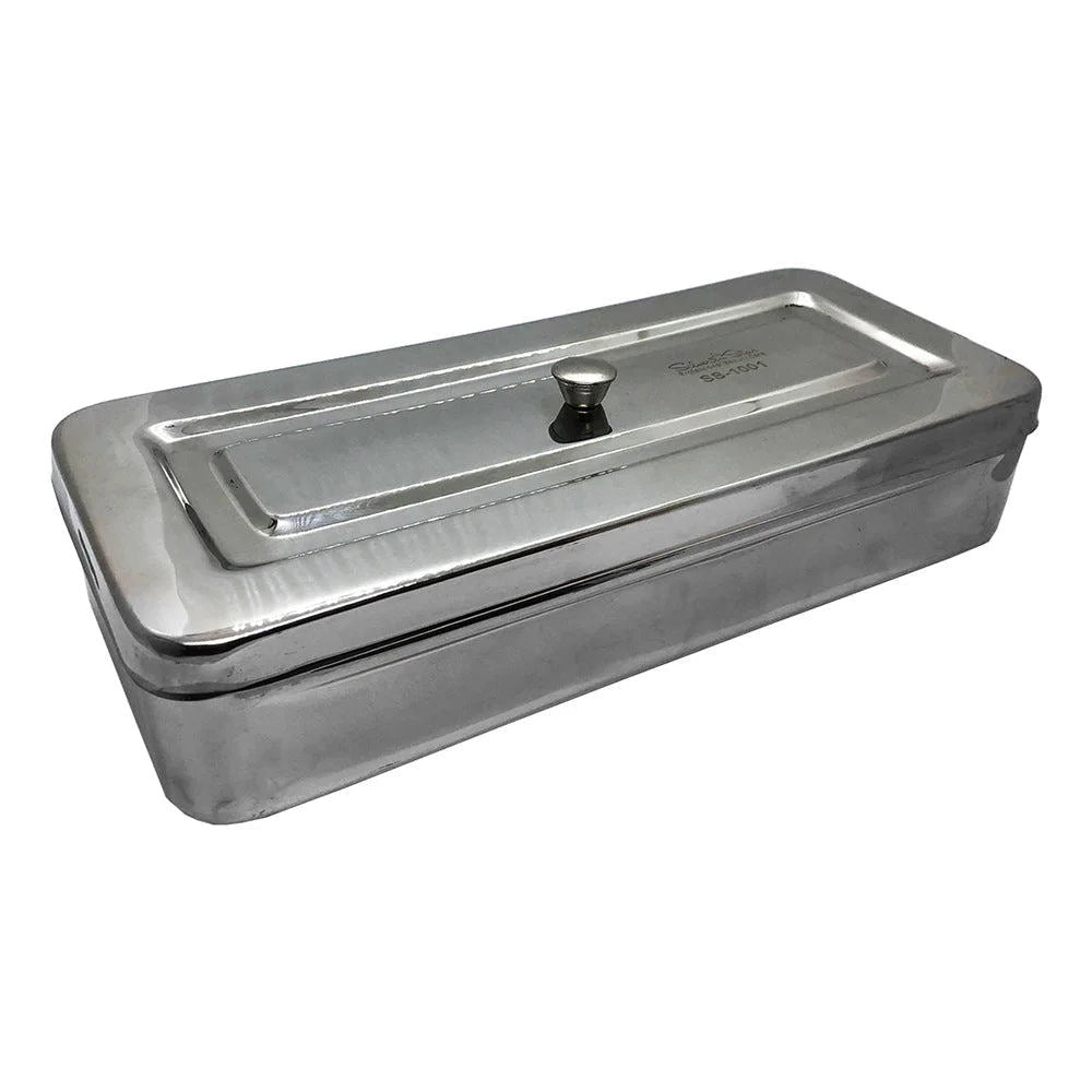 Silver Star Sterilizing Tray Medium 20x10x5cm #SS-1002