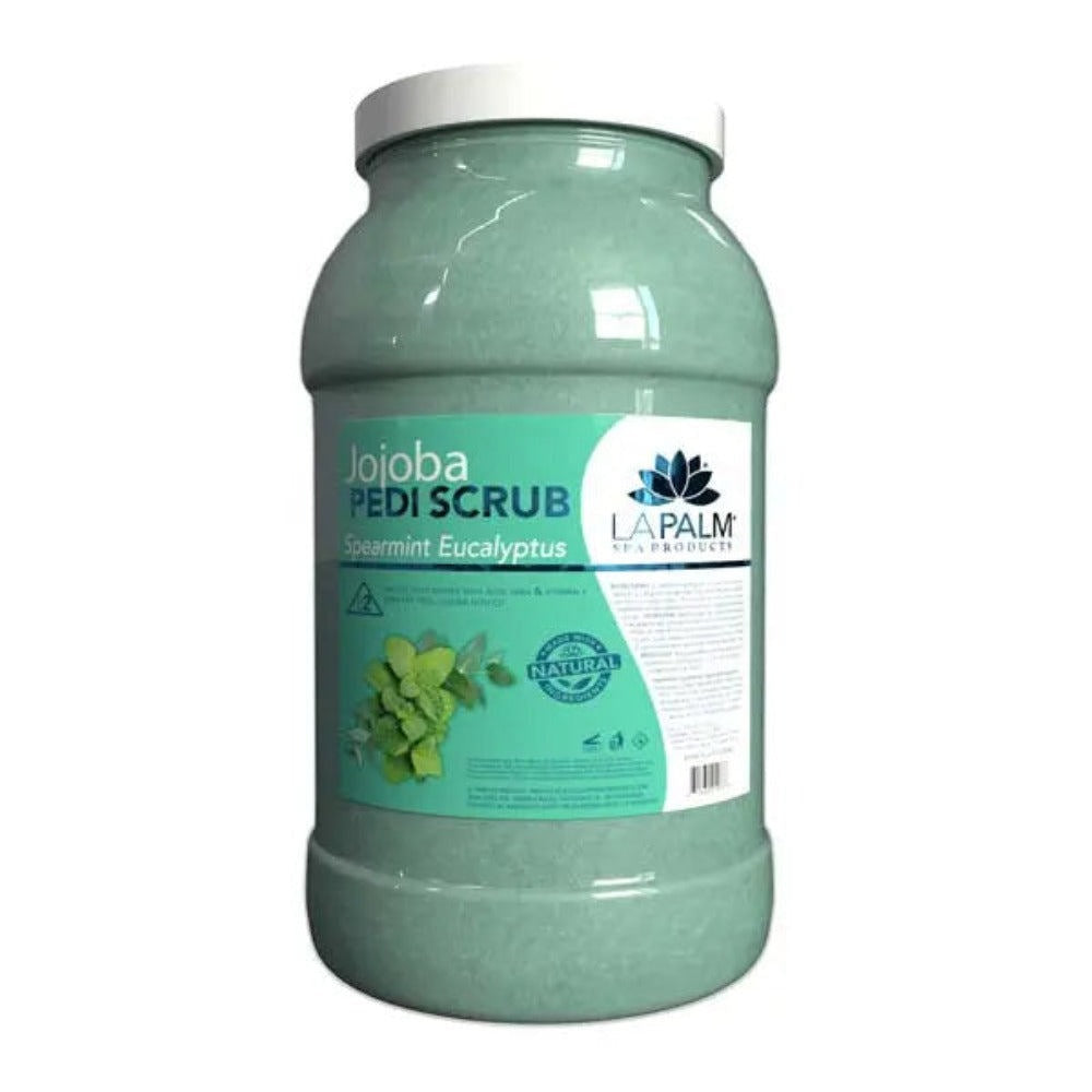 La Palm Pedi Gel Scrub - Spearmint Eucalyptus 1Gal