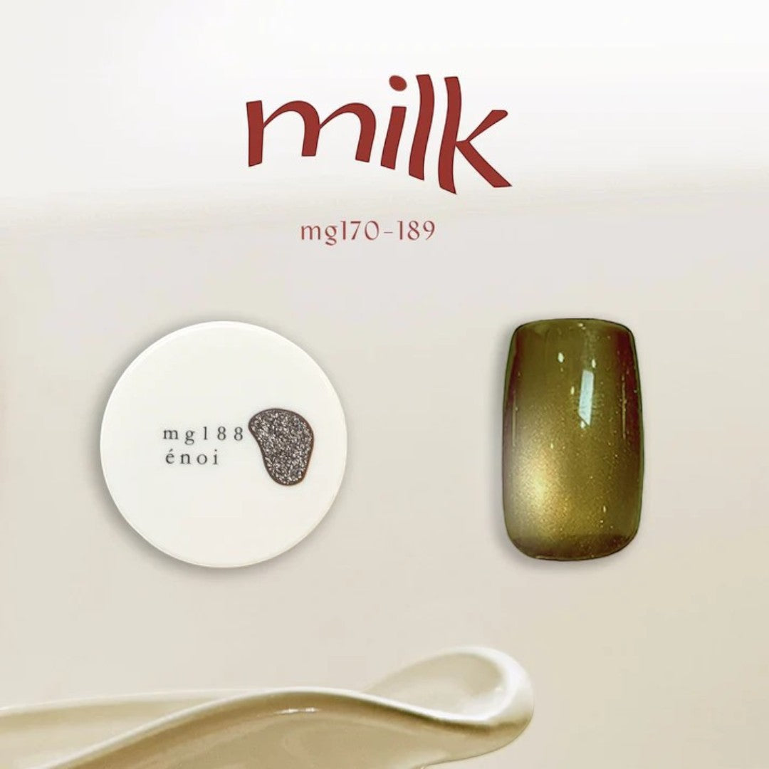 énoi Cat Eye Gel Polish - Milk Magnet 3 Collection #MG170-MG189 (20pcs)