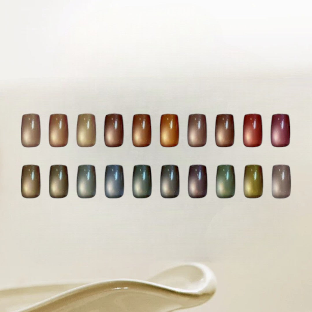 énoi Cat Eye Gel Polish - Milk Magnet 3 Collection #MG170-MG189 (20pcs)