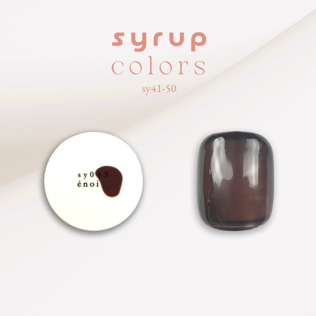 énoi Syrup Gel Polish - Set 3 #SY41-50 (10pcs)