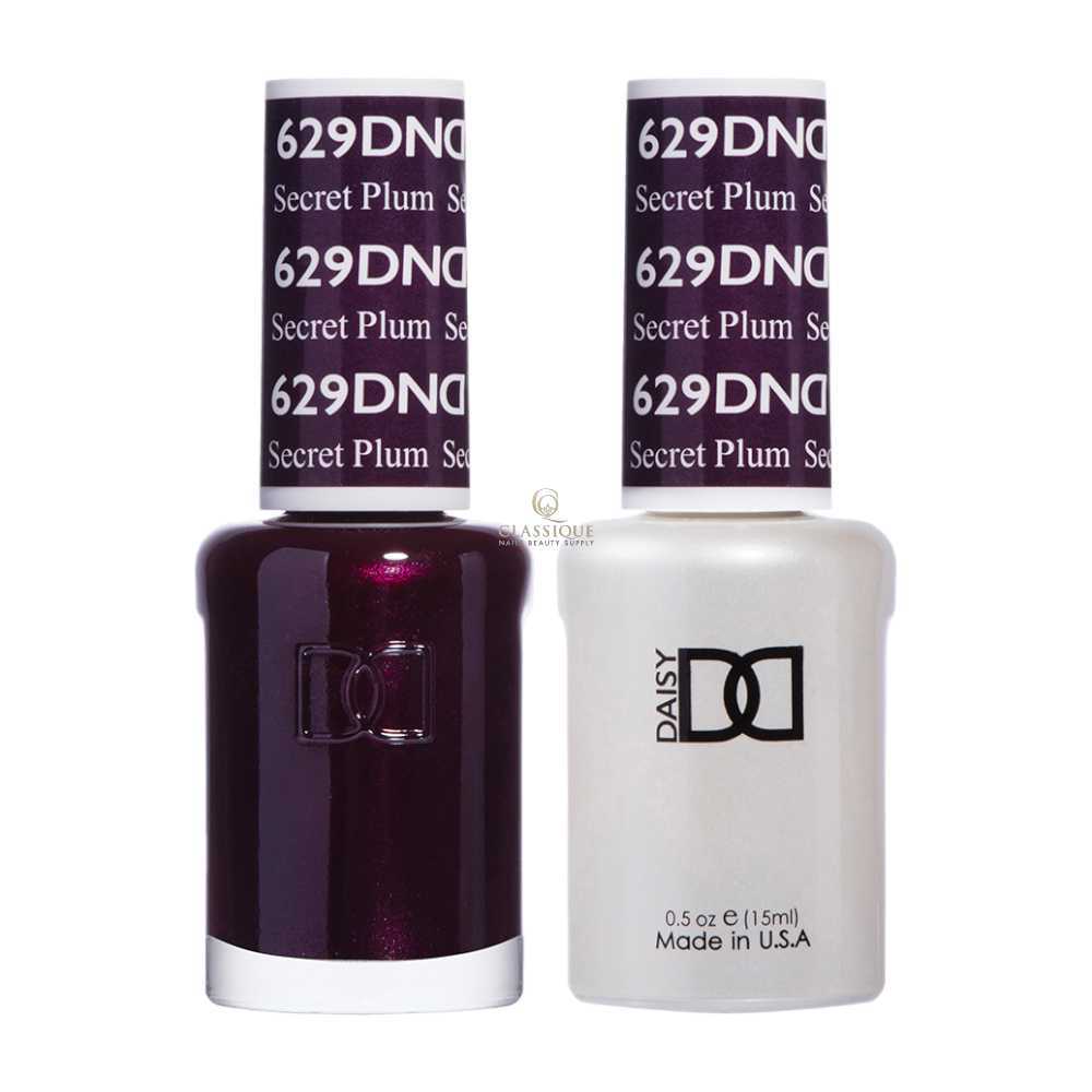 DND Gel & Lacquer Duo - Secret Plum #629