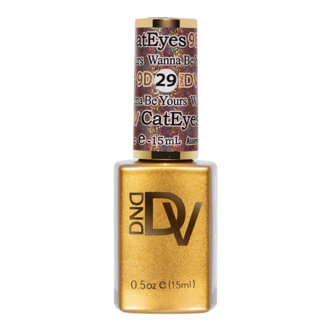 DND Diva 9D Cat Eye Gel Polish - Wanna Be Yours #29