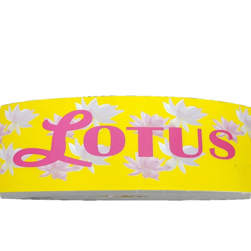 Lotus Wax Strips - Muslin Epilating Roll 3"X100 Yards - Yellow