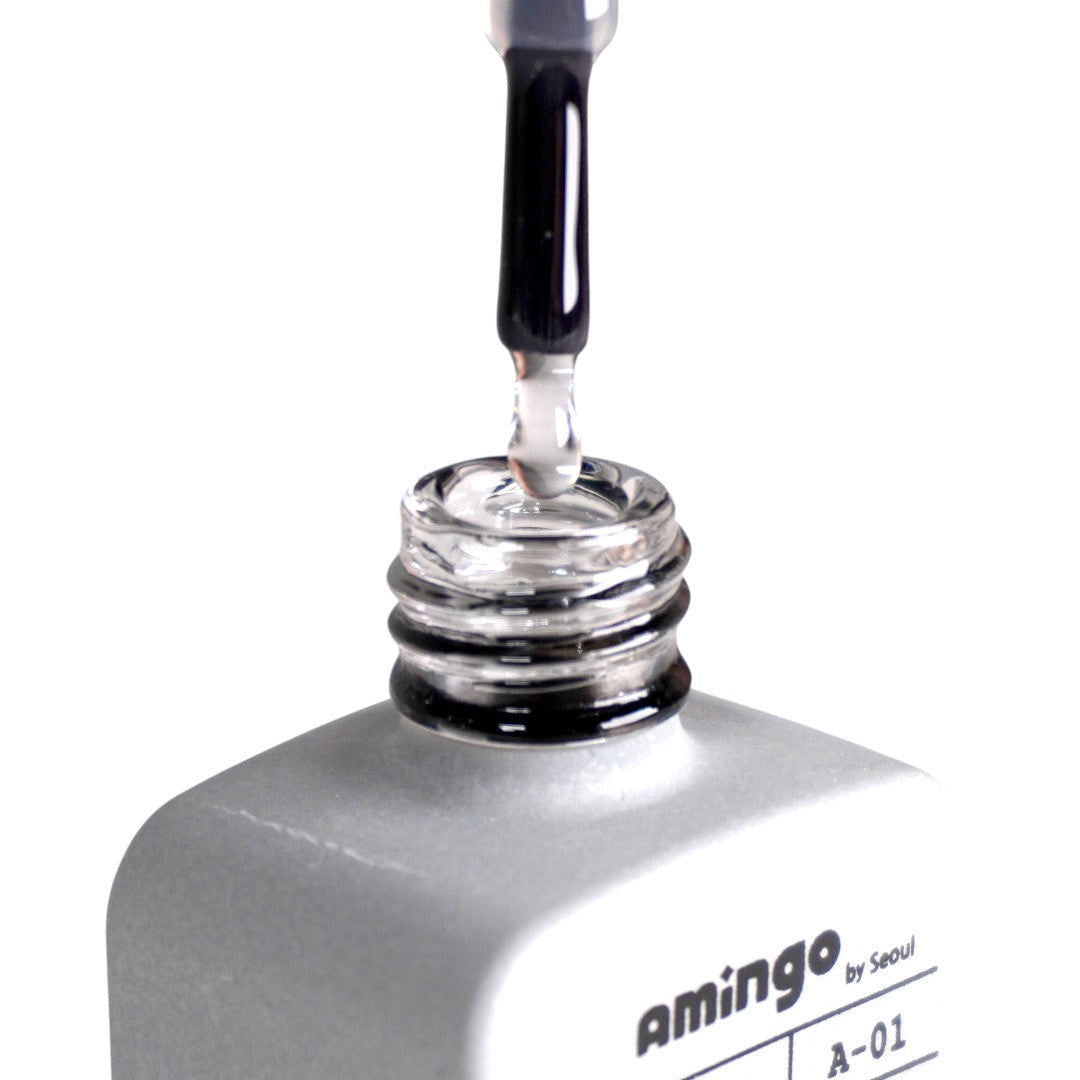 Amingo Pearl White Shimmer Gel Top Coat - Oh! Shine