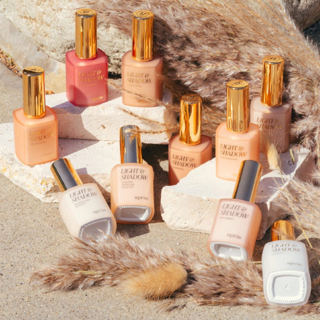 Apres Gel Couleur - Light & Shadow Sheer Collection - Fall 10Pcs