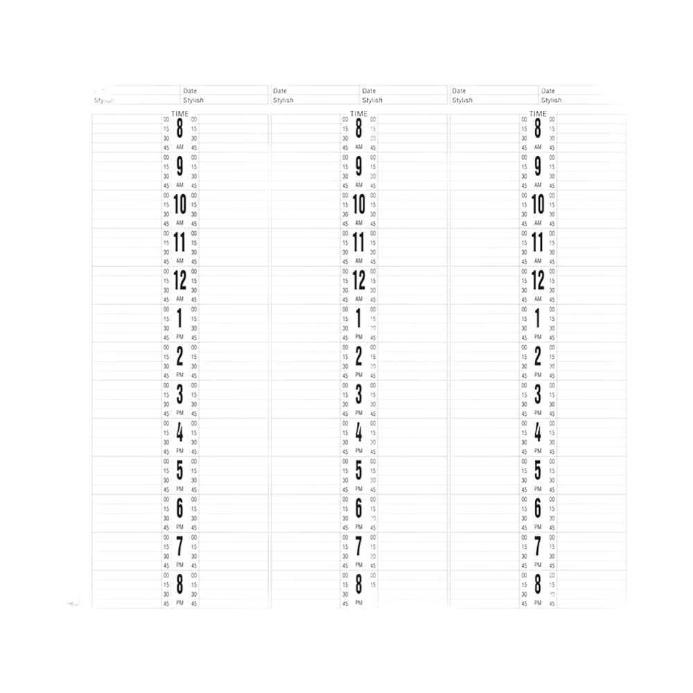 Salon Appointment Book 6Column #AB116