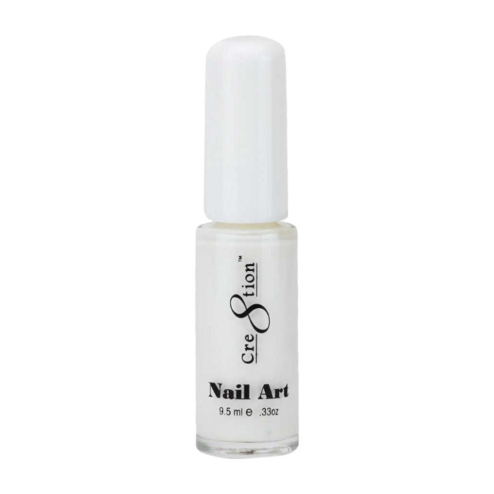 Cre8tion Detailing Nail Art Lacquer 0.25oz - White