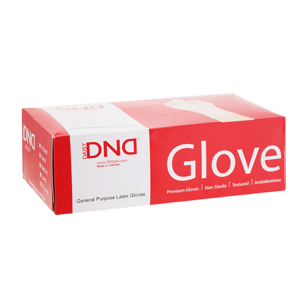 DND Latex Gloves - Disposable Gloves, Single-Use Gloves