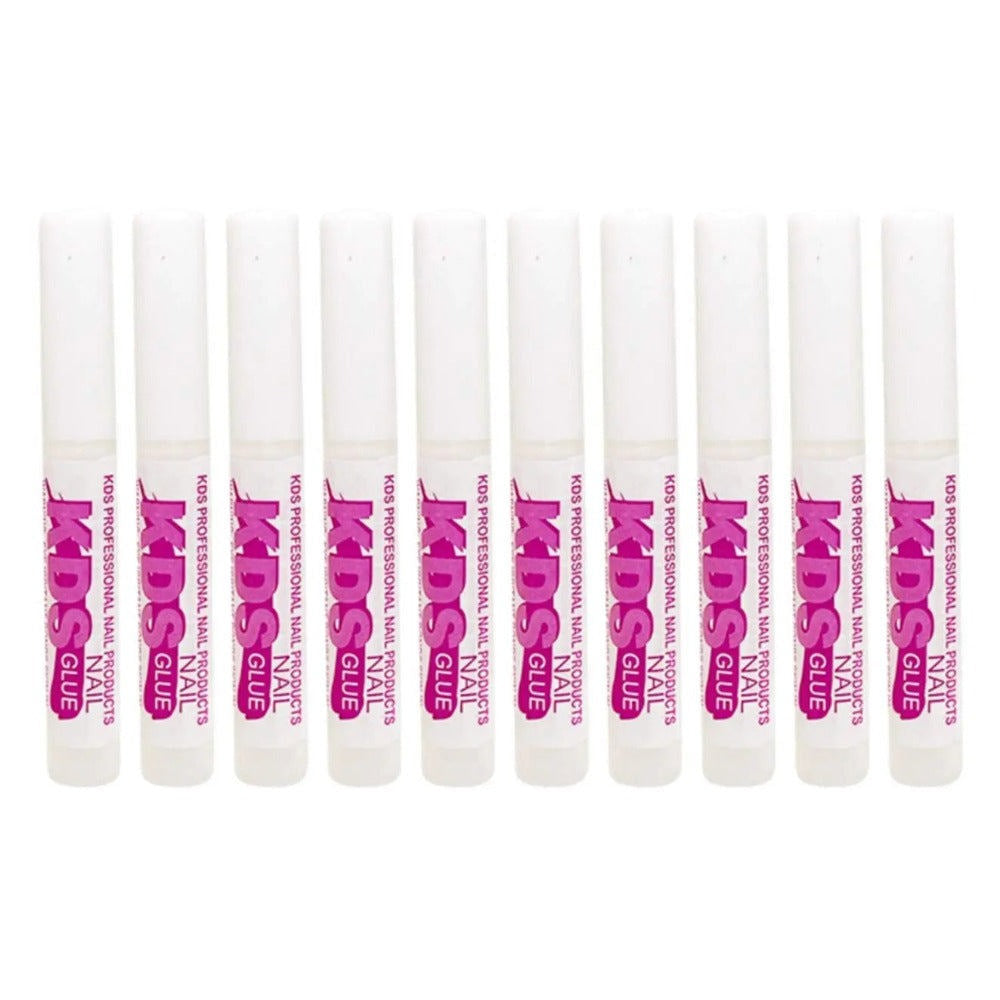 KDS Clear Nail Glue (Bag of 10)
