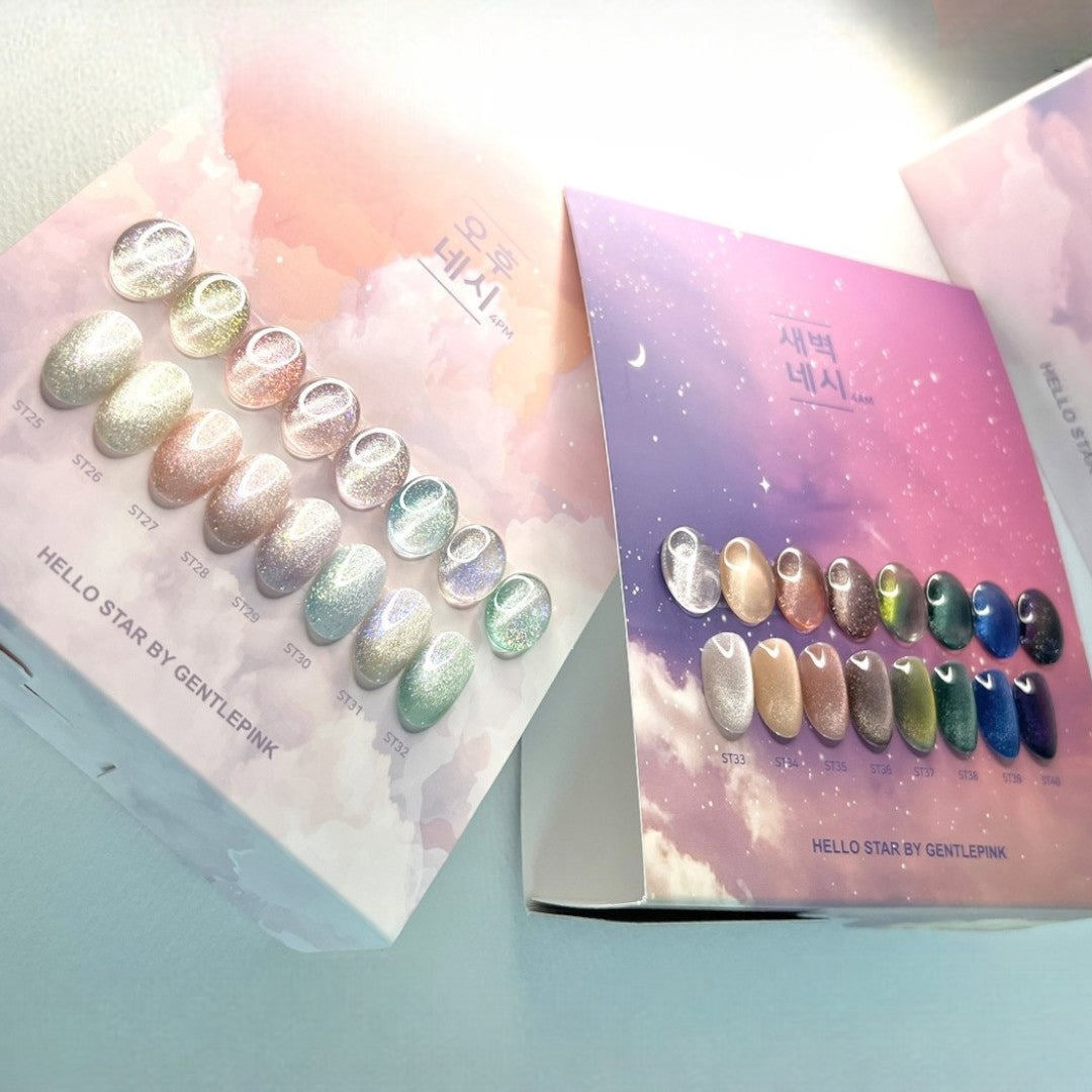 Gentle Pink Cat Eye Gel Polish #ST39