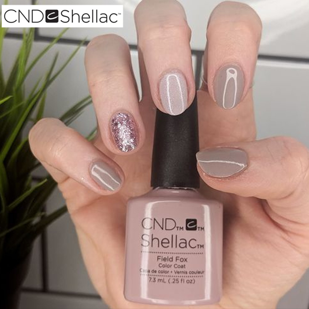 CND Shellac 0.25Oz - Field Fox