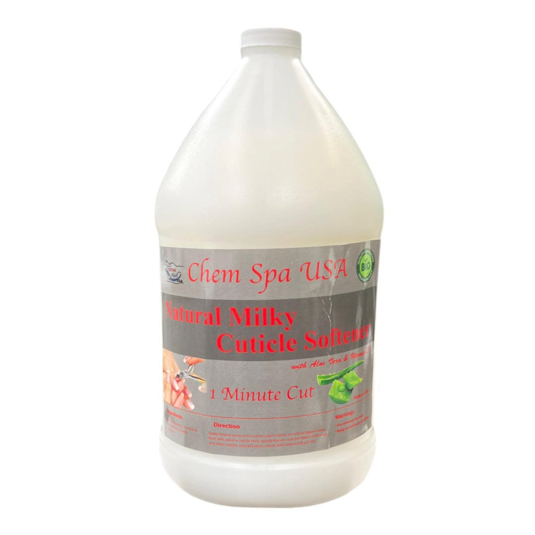 Chem Spa Cuticle Softener 1Gal - Natural Milky