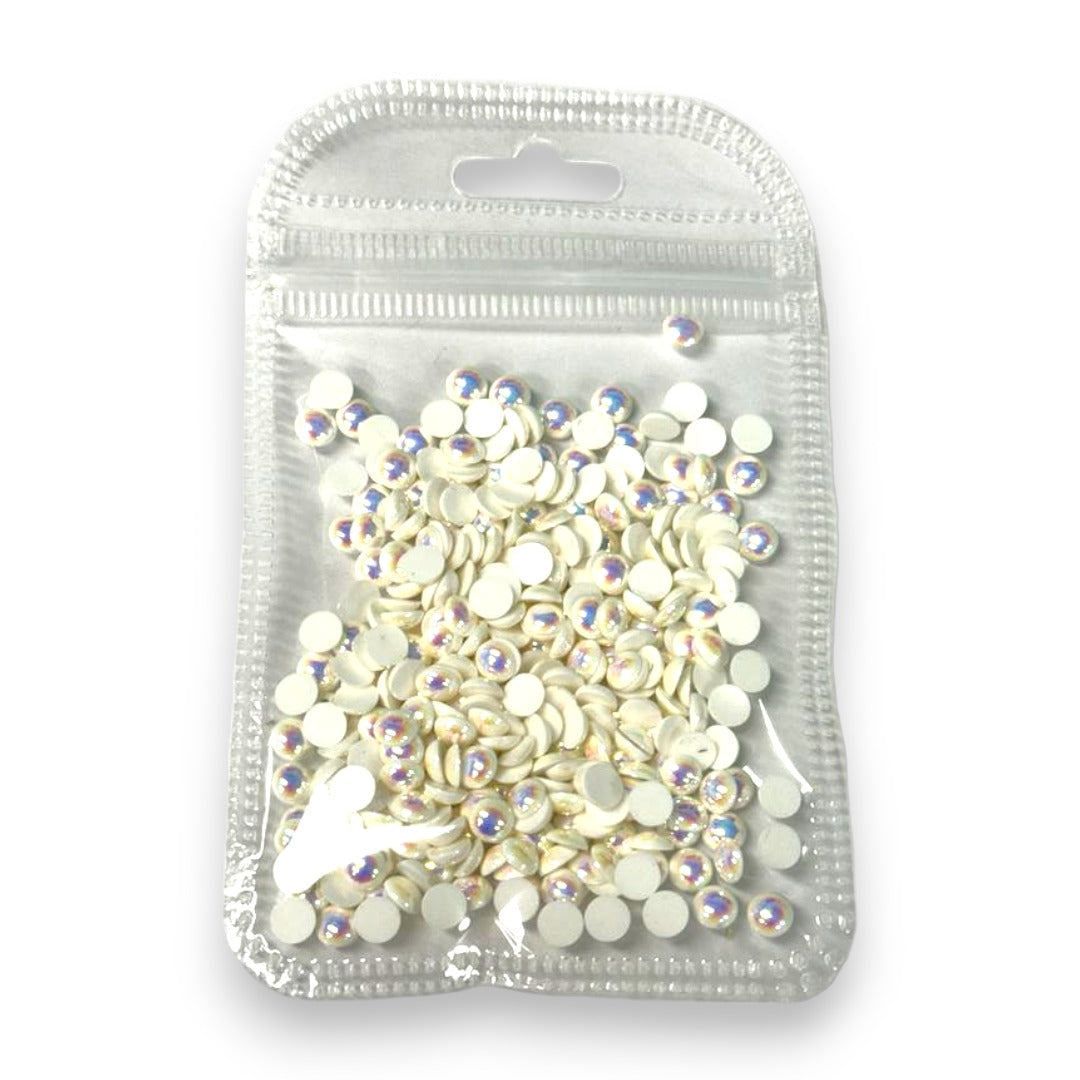 CNBS Nail Charms - Flatback Pearls