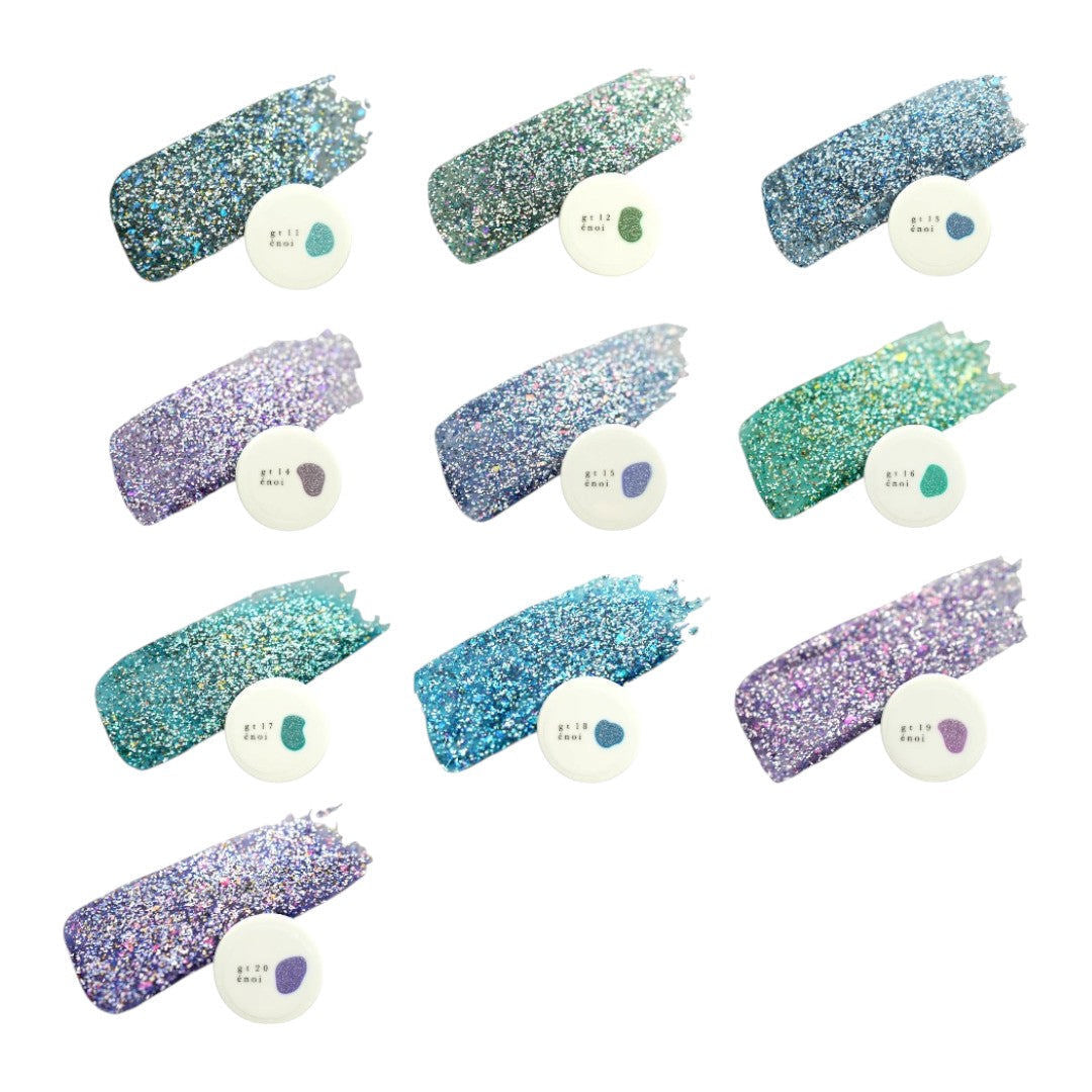 Enoi Gel Colour - GaLitter 2 Collection (10pcs)