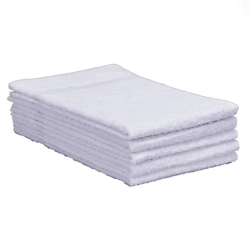 NCI Terry Towels 16x27 2.5lbs (Pack of 12) - White