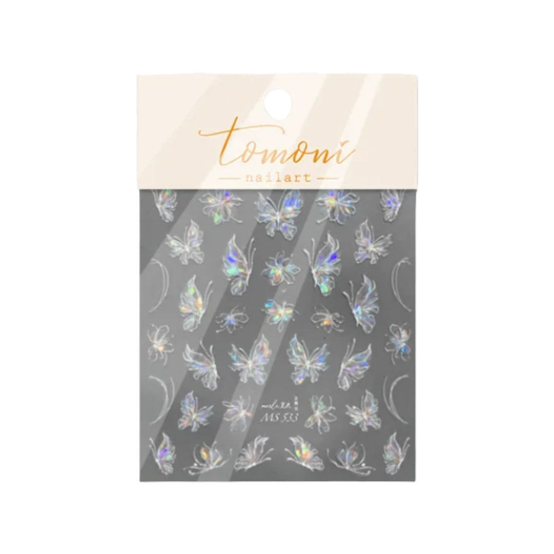 CNBS Nail Stickers - Crystal Butterflies