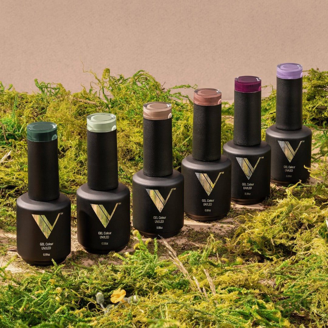 V Beauty Pure Gel Polish Cozy Endings Collection 6Pcs
