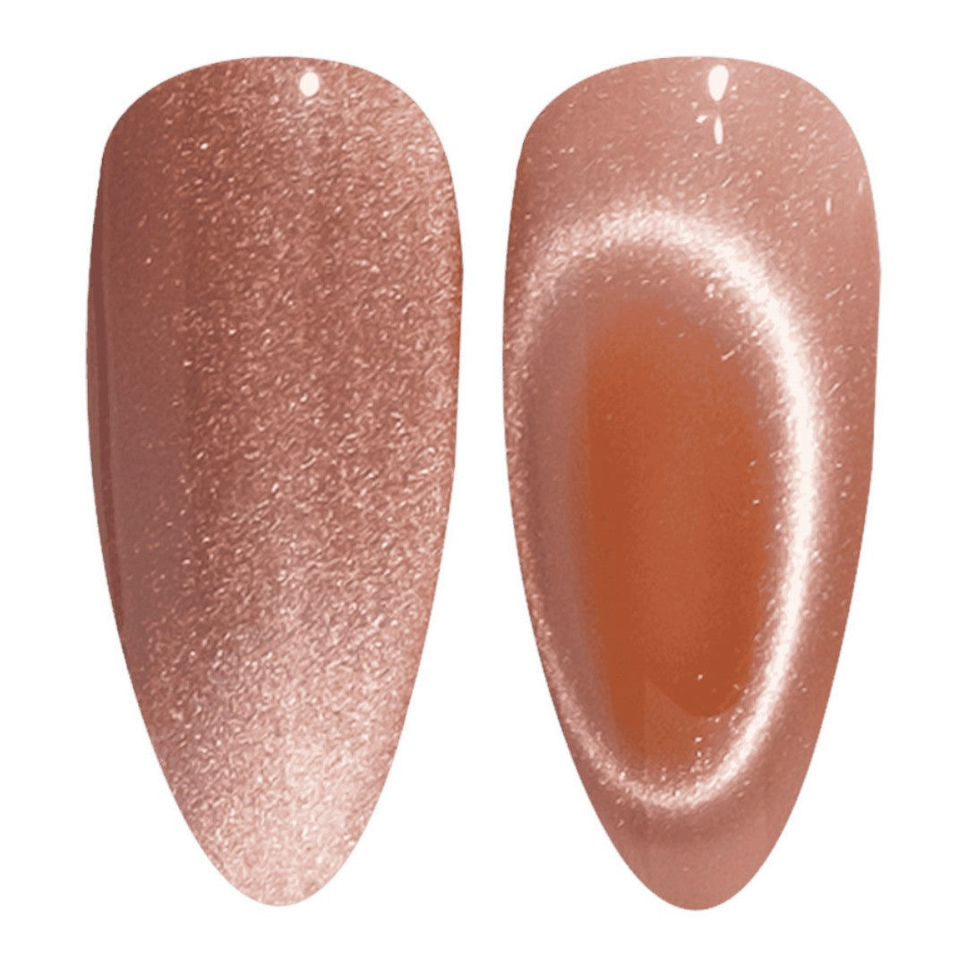 DND Diva 9D Cat Eye Gel Polish - Tiger Eyes #07