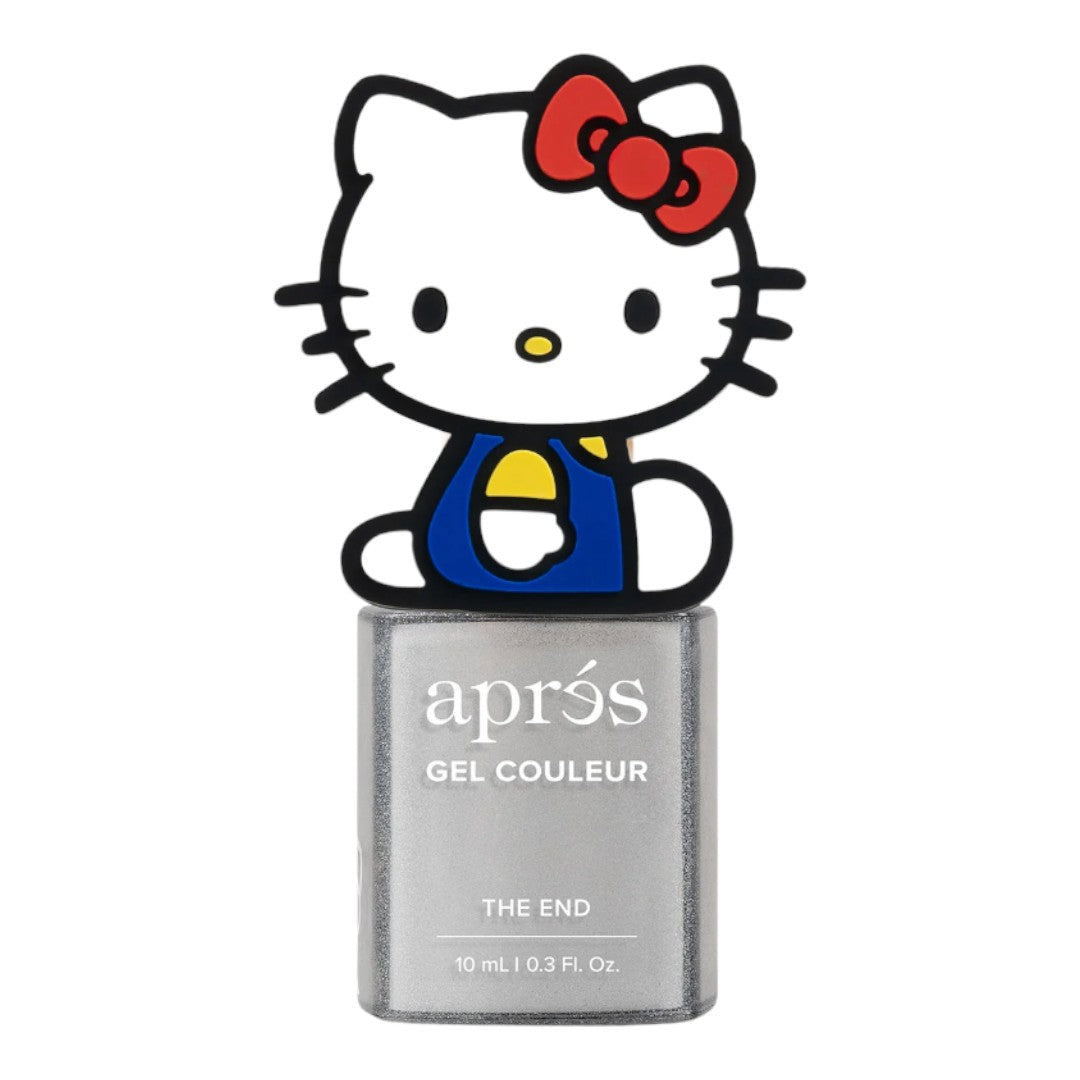 Apres Kitty Flash Glitter Gel Couleur (HEMA-Free) - The End With Cap Accessory #5FGHK05SWC