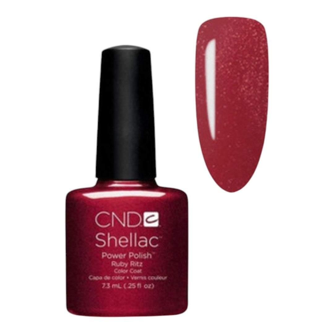 CND Shellac 0.25Oz - Ruby Ritz