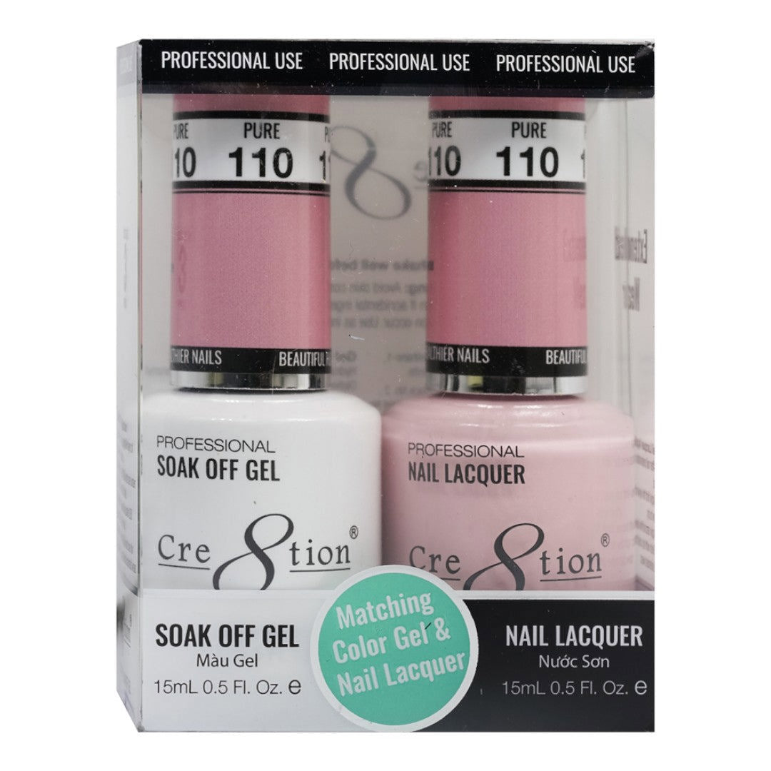 Cre8tion Gel & Lacquer Duo #110