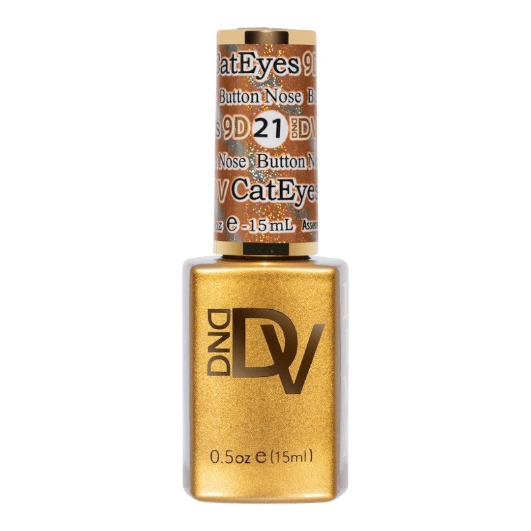 DND Diva 9D Cat Eye Gel Polish - Button Nose #21