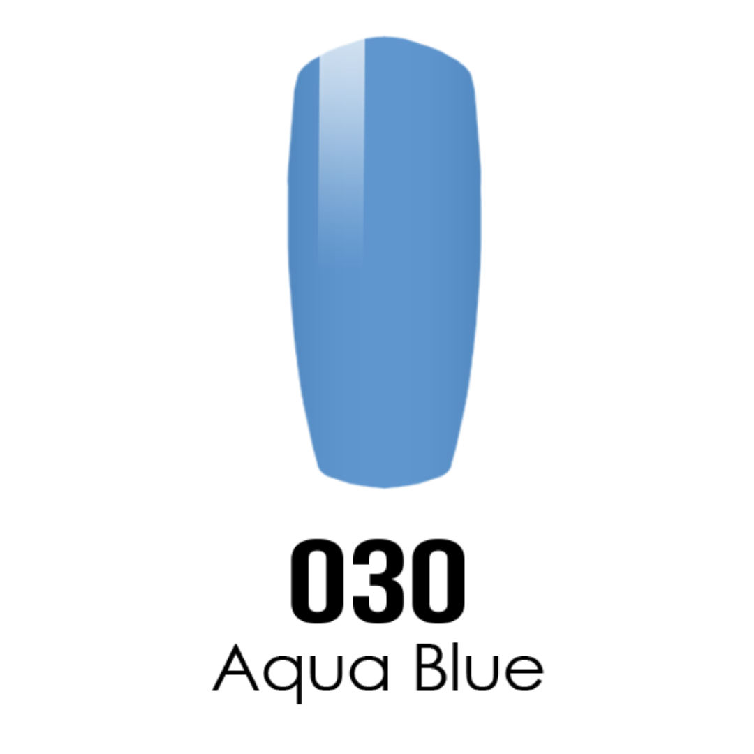 DND DC Gel & Lacquer Duo - Aqua Blue #030