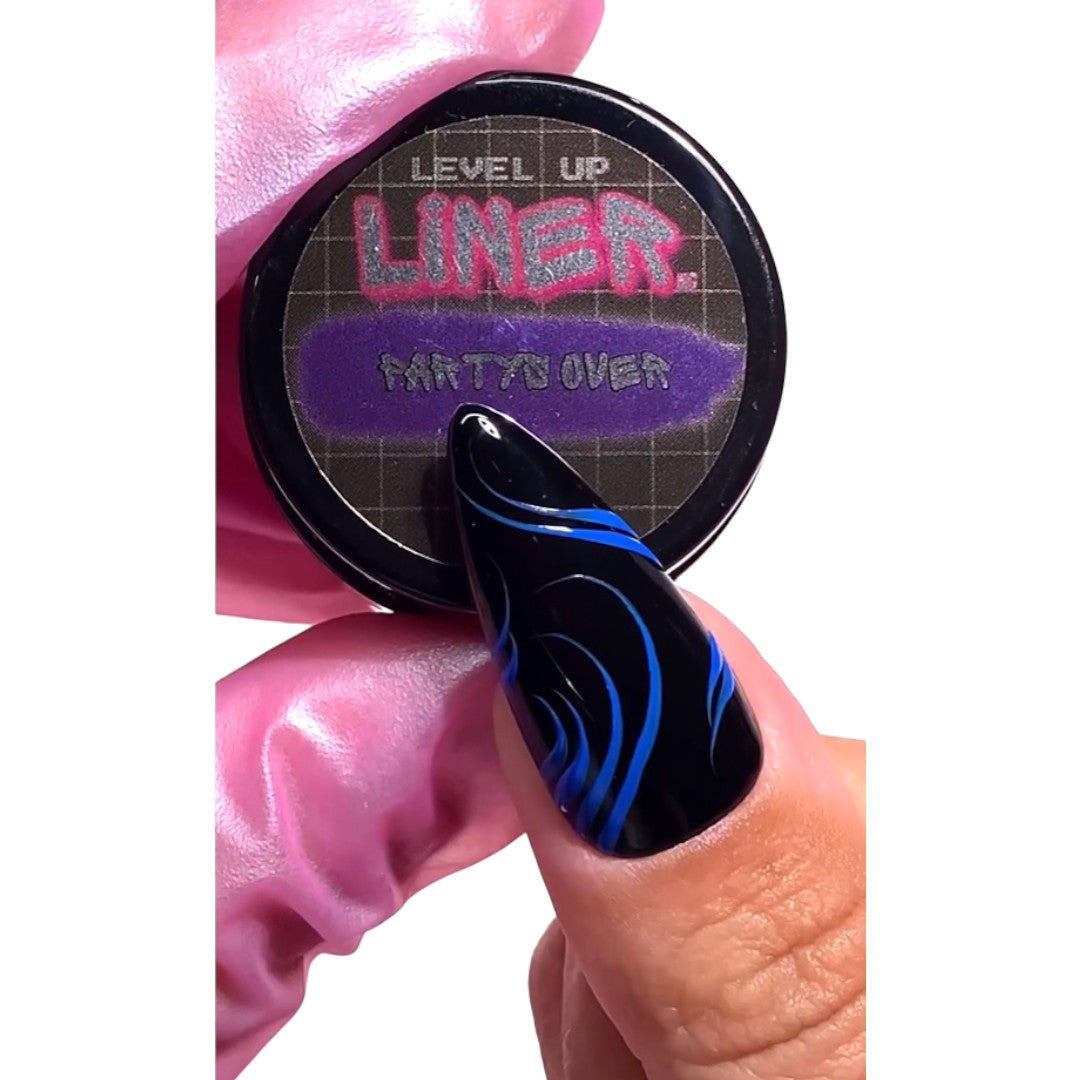 Nailz By Dev Liner Gel - Partys Over