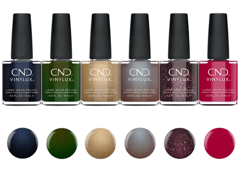 CND Vinylux Magical Botany Holiday 2023 Collection 6pcs
