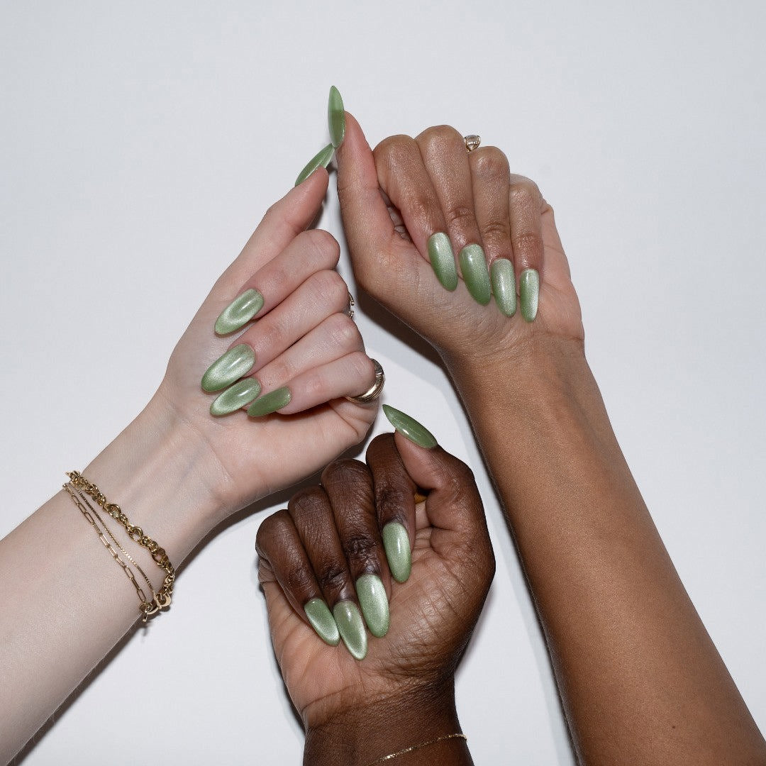 Kokoist x Nail Thoughts Cat Eye Gel Polish - Kyoto Matcha #NTM-07