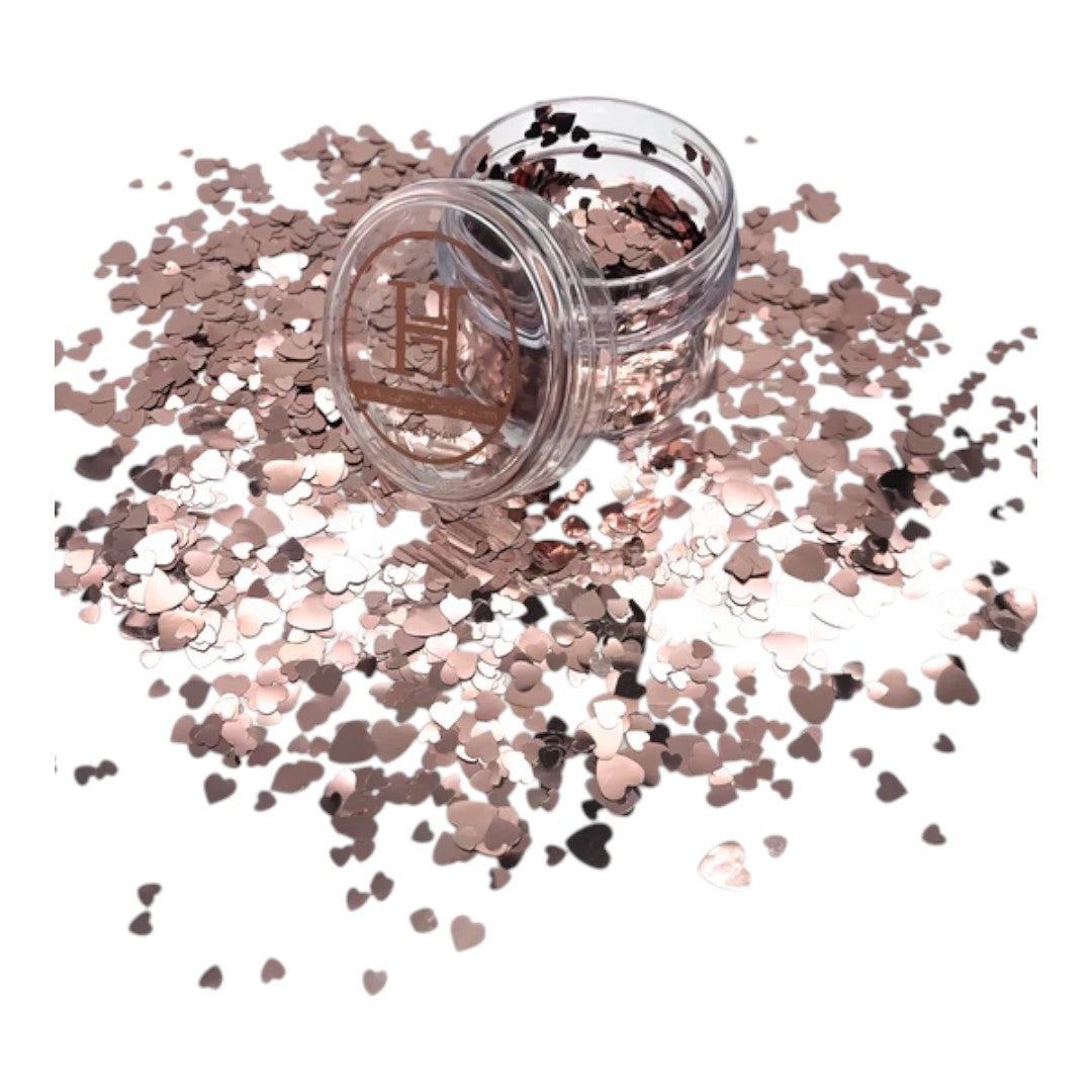 CNBS Glitter - Holographic Heart Confetti 0.5oz
