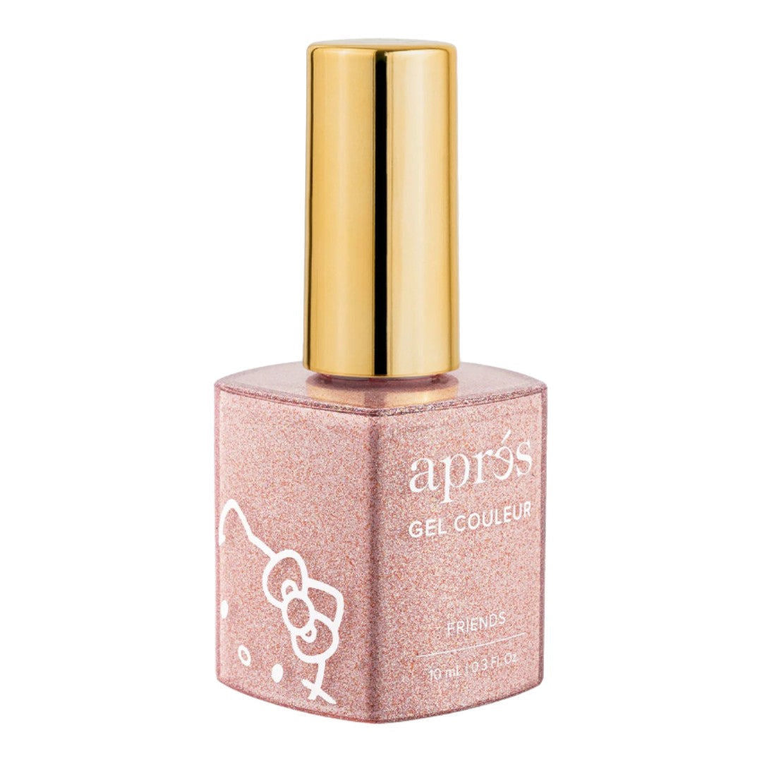Apres Kitty Flash Glitter Gel Couleur (HEMA-Free) - Friends With Cap Accessory #5FGHK02PKWC