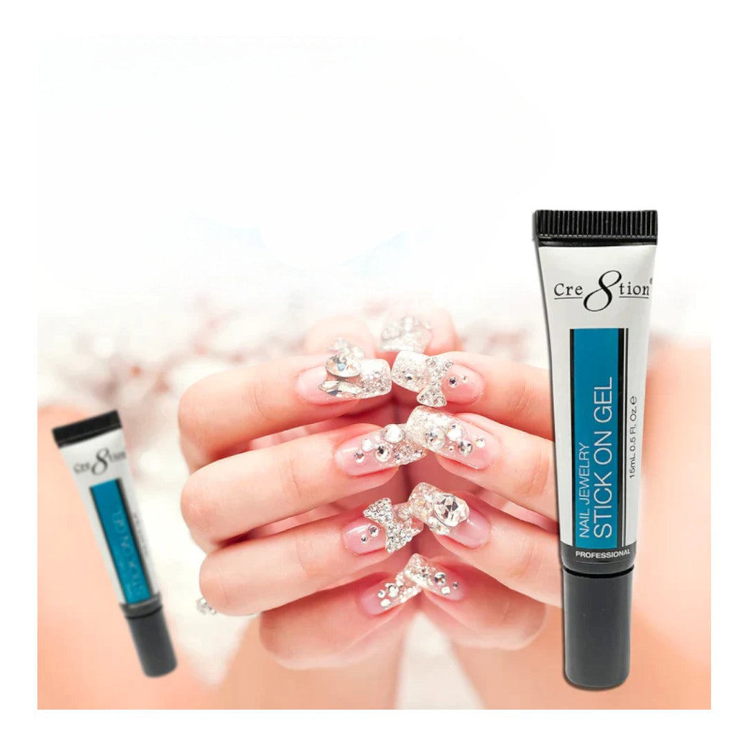 Cre8tion Nail Jewelry Stick On Gel 15Ml