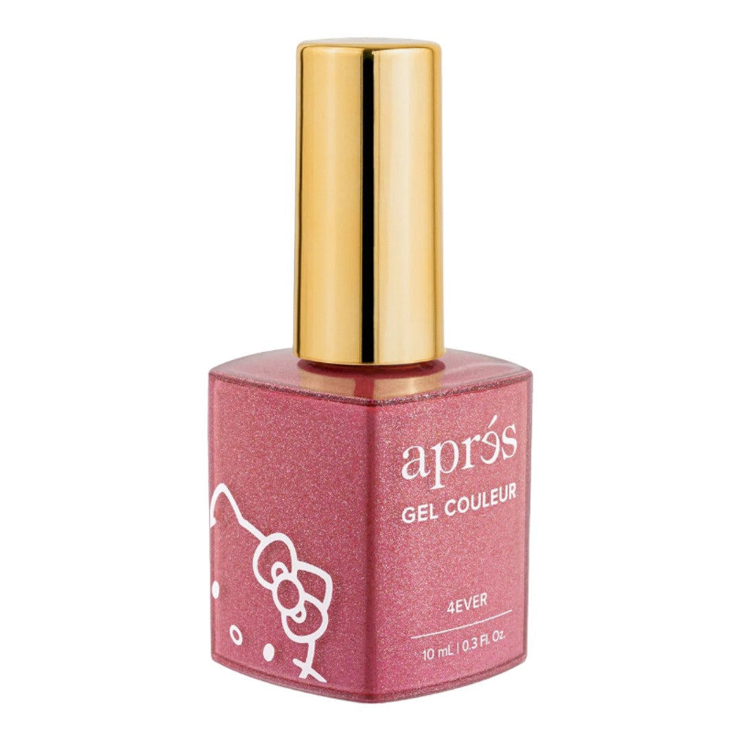 Apres Kitty Flash Glitter Gel Couleur (HEMA-Free) - 4Ever With Cap Accessory #5FGHK03RWC