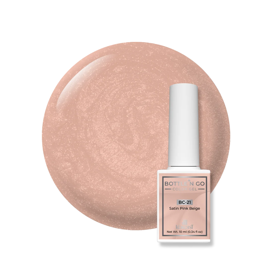 Kokoist Bottle 'N Go - Satin Pink Beige #BC-21