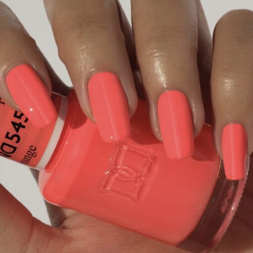 DND Gel & Lacquer Duo - Peachy Orange #545