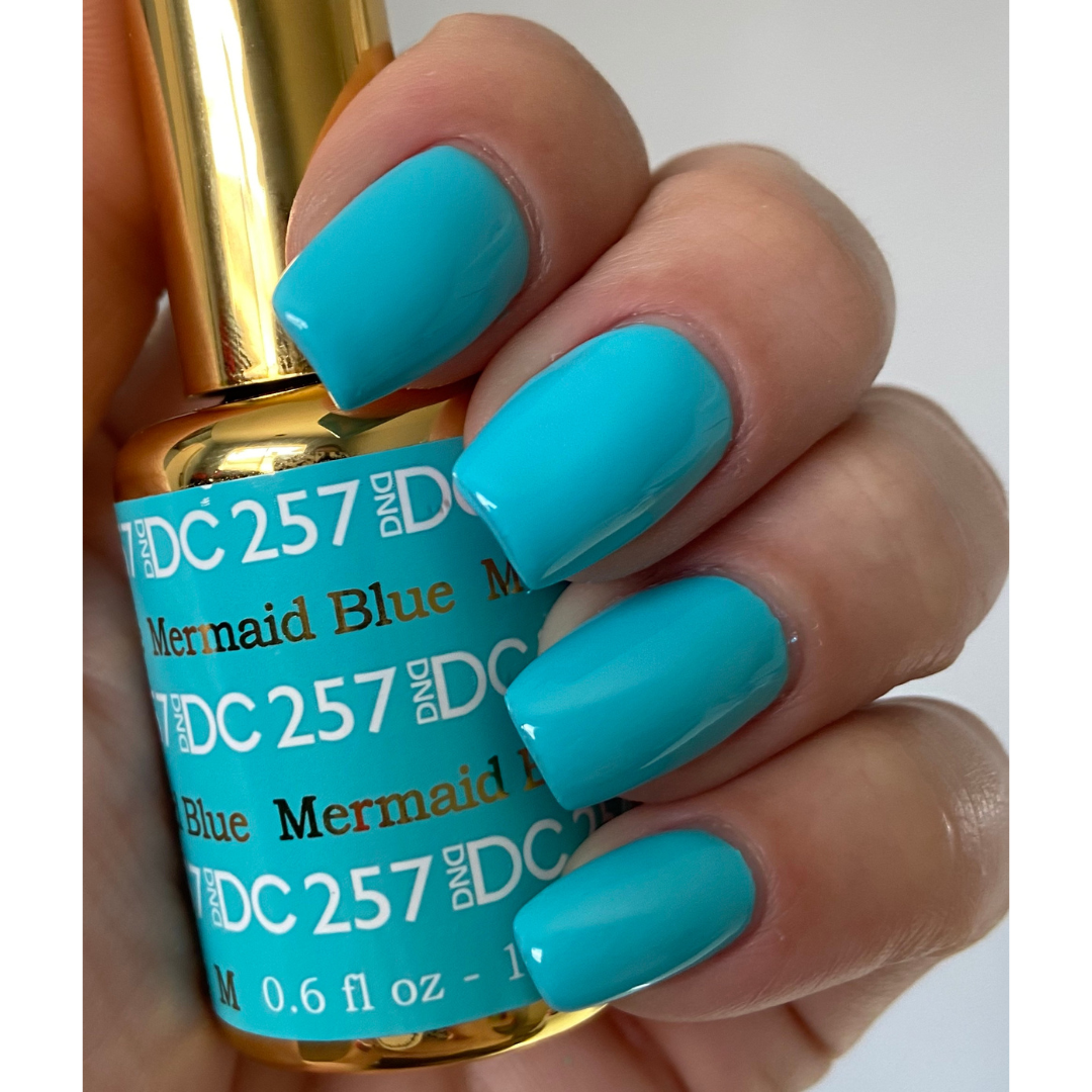 DND DC Gel & Lacquer Duo - Mermaid Blue #257