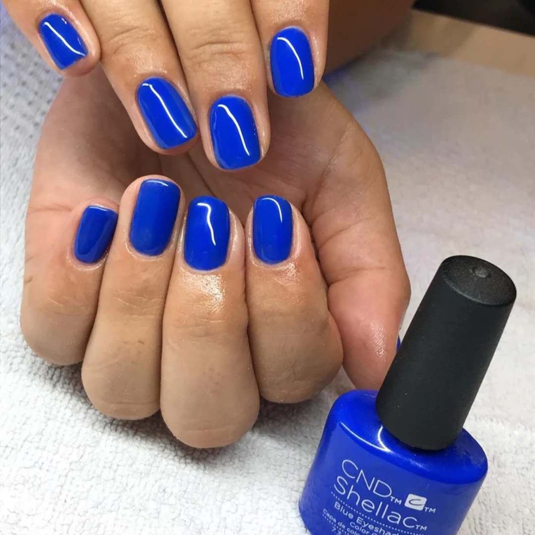 CND Shellac 0.25Oz - Blue Eyeshadow