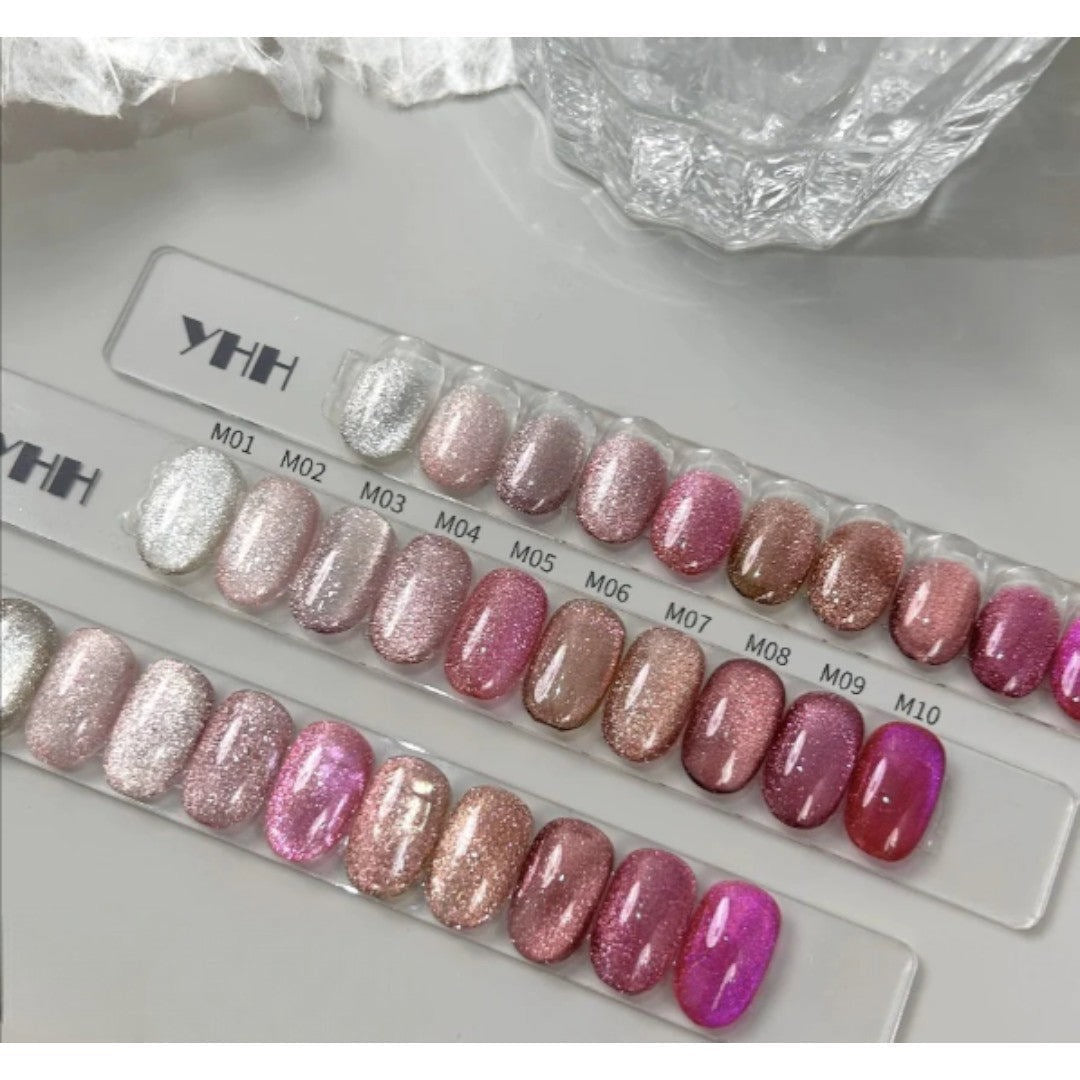 YHH Cat Eye Gel #M01-10 Collection 10pcs