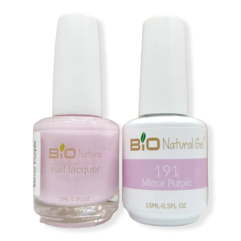 Bio Natural Gel & Lacquer Duo - Mirror Purple #191