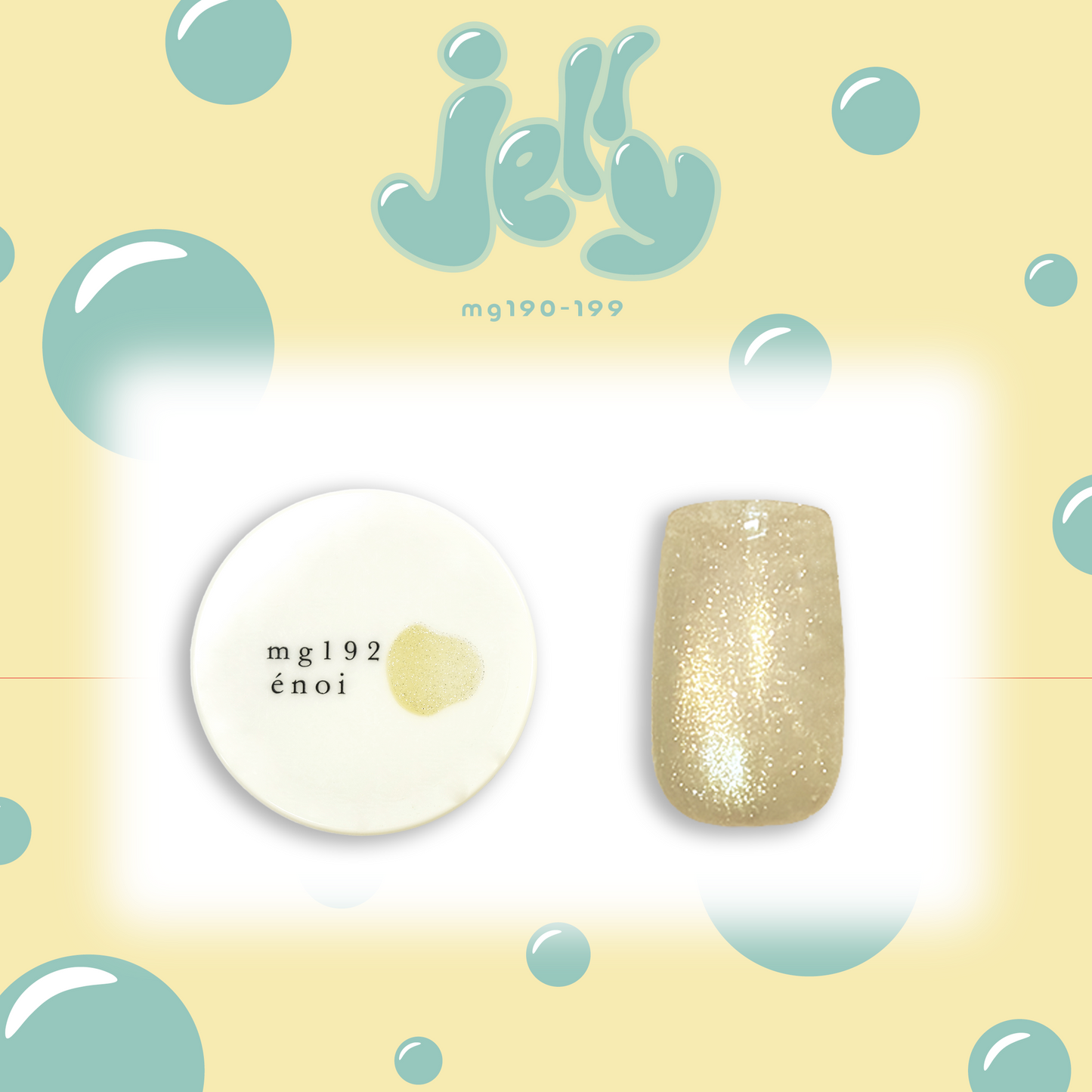 Enoi Cat Eye Gel Polish - Jelly Magnet #MG192