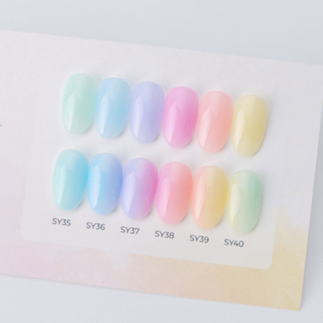 Estemio Syrup Gel Polish - Aqua Soap #SY36