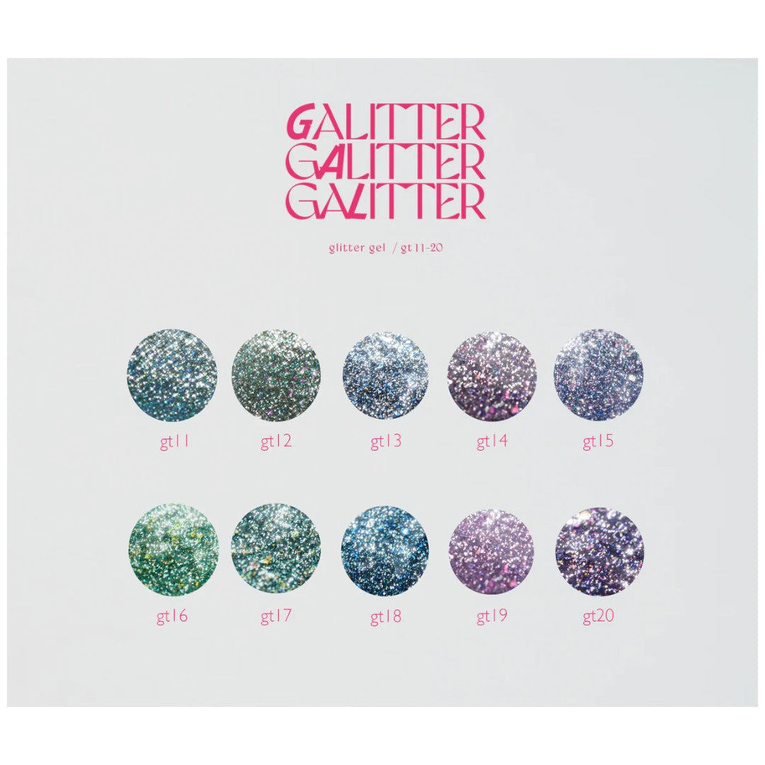 Enoi Gel Polish - Galitter 2 Collection #GT11-GT20 10Pcs