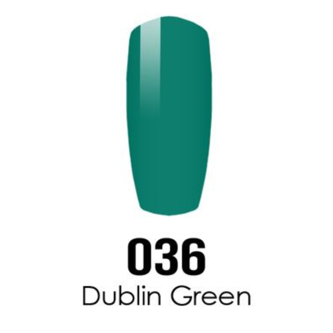 DND DC Gel & Lacquer Duo - Dublin Green #036