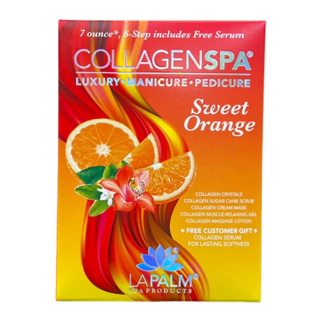 La Palm Collagen Spa 6Step W/ Bomber - Sweet Orange
